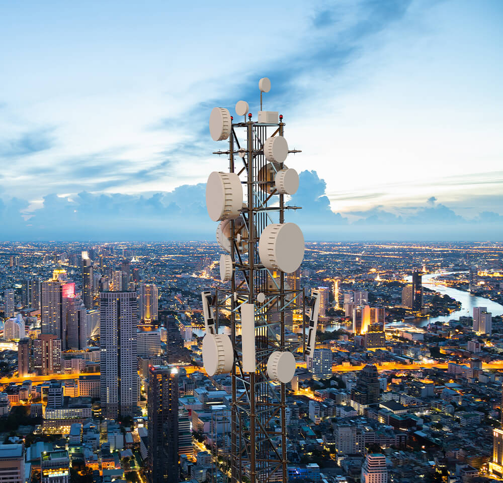 Telecom tower lease project illustrating site acquisition and leasing services